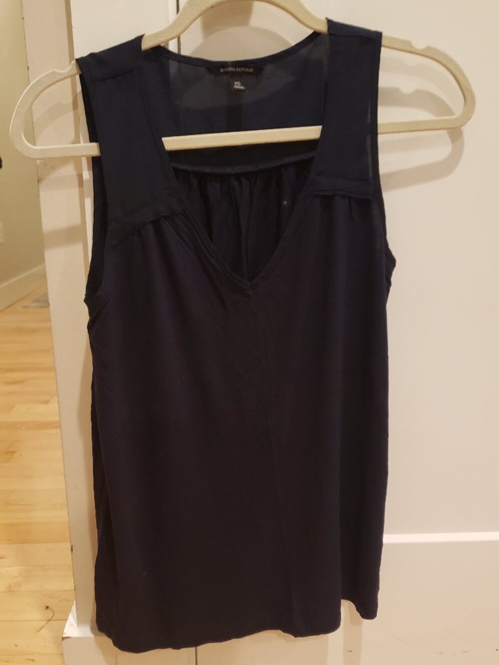 Navy Banana Republic Blouse